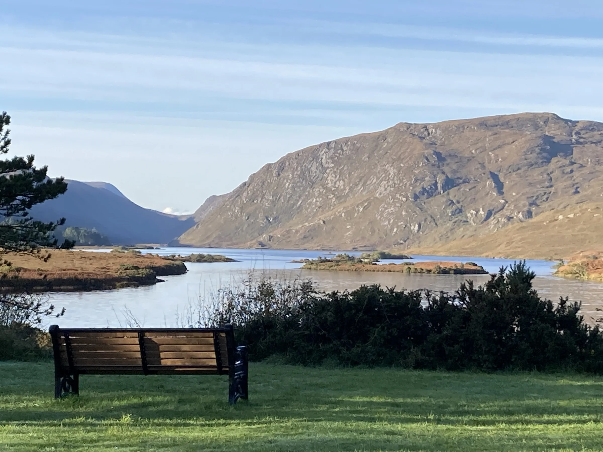 View of Lough Veagh, Glenveagh National Park, Donegal, Republic of Ireland.