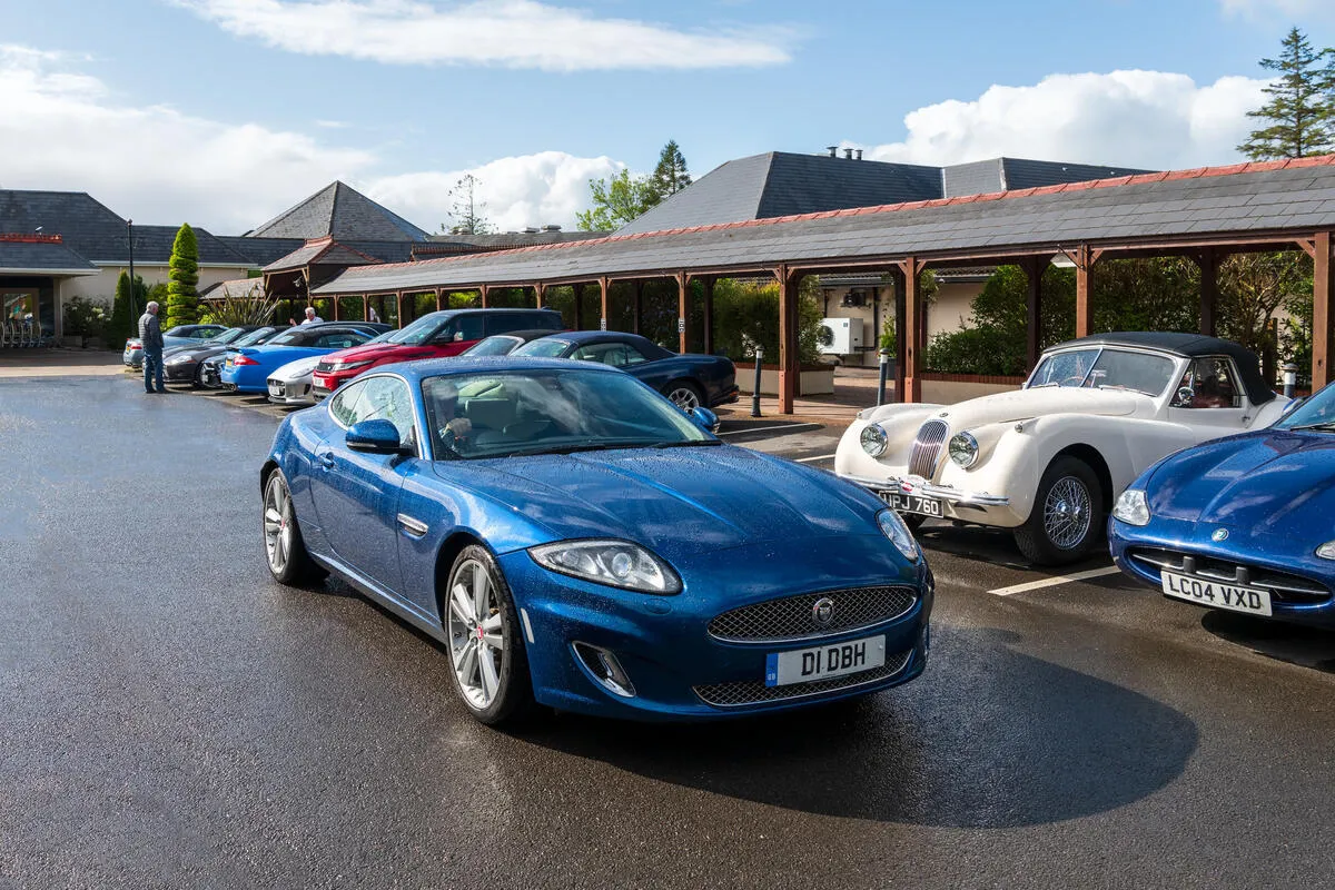 Vintage Jaguar Cars, Lough Eske, Co Donegal